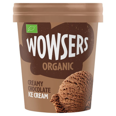Wowsers økologisk kremet sjokoladeis 460 ml