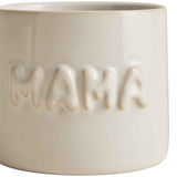M&S Mama slogan stoneware mug natural (British brand)