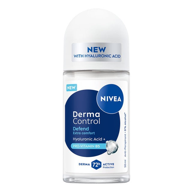 NIVEA Derma Control Defend anti-perspirant roll on (British brand)