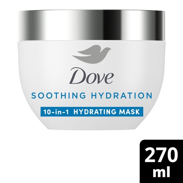 Dove Soothing Hydration Hair Mask moisturising treatment, imported from the UK