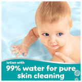 Pampers 99% water baby wipes (British brand)