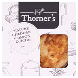 Jon Thorner's Mature Cheddar & Onion Quiche 200g, UK version