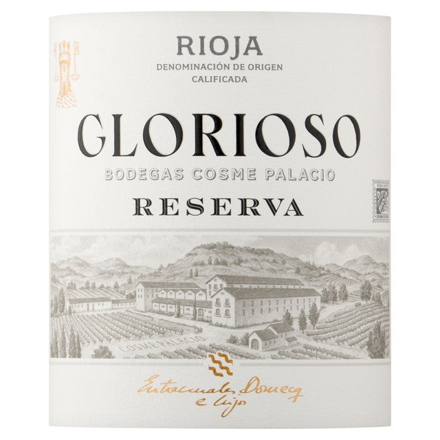 Bodegas Palacio Glorioso Rioja Reserva red wine 75cl - British product