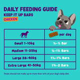 Edgard & Cooper grain-free turkey dog treat bar 30g - British product
