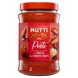 Mutti sundried tomato parmesan red pesto 180g, imported from the UK