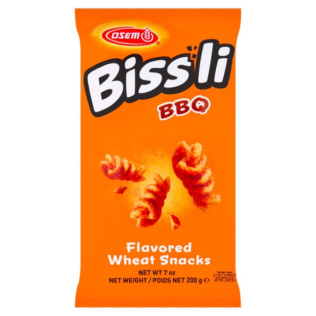 Osem Bissli BBQ wheat snacks 200g, imported from the UK