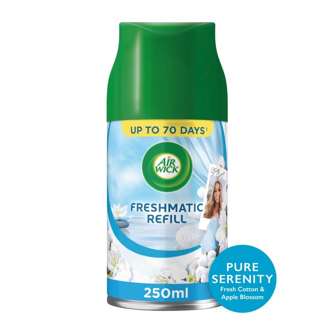 Air Wick Pure Serenity air freshener refill, imported from the UK