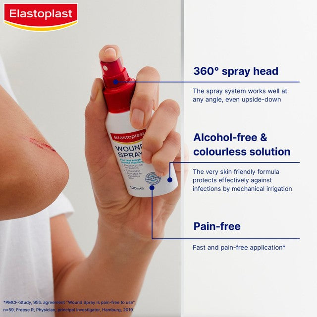 Elastoplast wound spray 100ml - British product