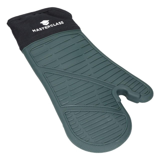 MasterClass silicone oven glove green 37.5cm, imported from the UK