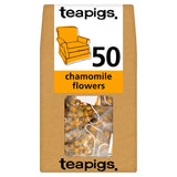 Teapigs chamomile flowers tea bags 50 pack (British brand)