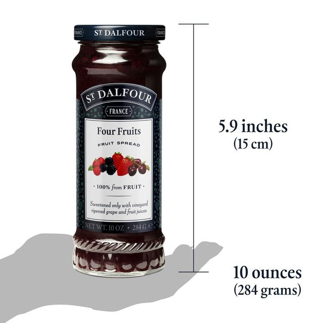 St Dalfour four fruits spread 284g - British product