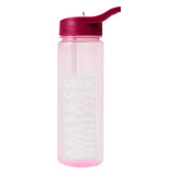Polar Gear personalised A-Z sticker straw water bottle 600ml, imported from the UK