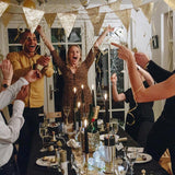Talking Tables gold and silver party poppers 10 pack (British brand)