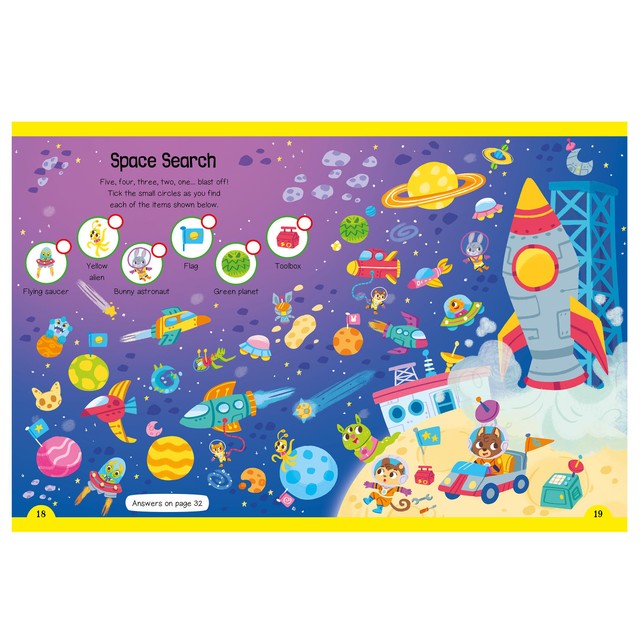 Igloo Books Things That Go Jumbo activity book 360g, UK version