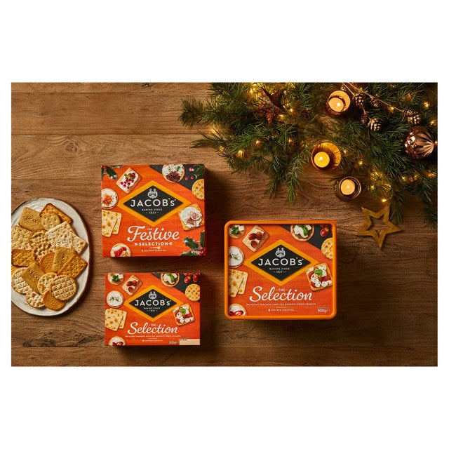 Jacob's Biscuits for Cheese 8 Variety Assortment 300g, imported from the UK