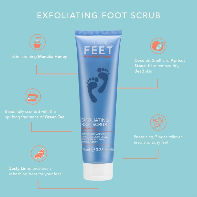 Bare Feet Exfoliating Foot Scrub - British product