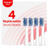 Colgate toothbrush heads Max White Soft pack of 4 - British product