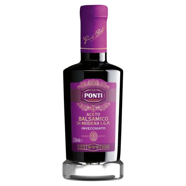 Ponti balsamic vinegar aged 3 years (British brand)