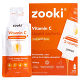 Zooki liposomal vitamin C citrus orange 1000mg sachets (British brand)