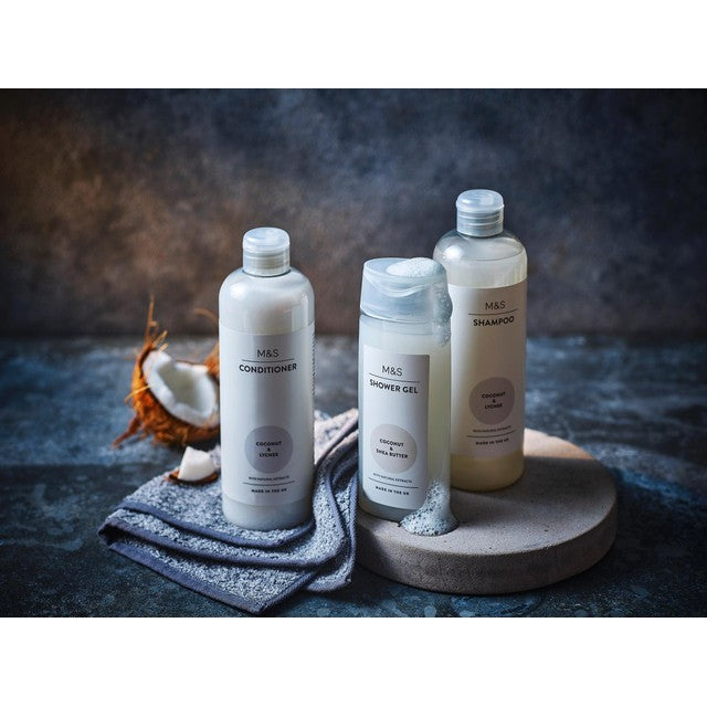 M&S Everyday Conditioner Coconut & Lychee 500ml, imported from the UK