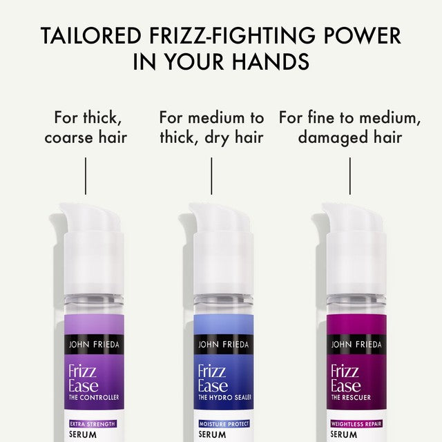 John Frieda Frizz Ease extra strength serum for hair (British brand)