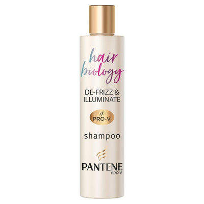 Shampoing Démêlant et Illuminateur Pantene Hair Biology pour Cheveux Frisés 250ml