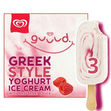 Wall's Guuud raspberry ice cream sticks 3 x 70ml, UK version