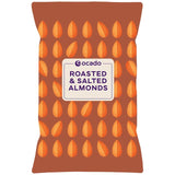 Ocado roasted and salted almonds 200g, imported from the UK