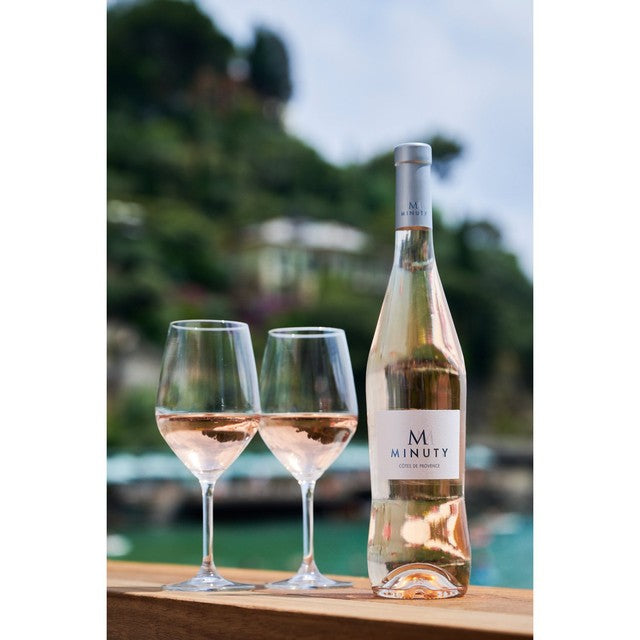 Minuty M de Minuty rosé wine Cotes de Provence 75cl, imported from the UK