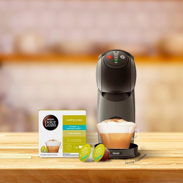 Nescafé Dolce Gusto Skinny Cappuccino Pods 8 Pack, imported from the UK