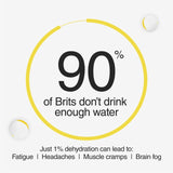 Phizz lemon hydration electrolytes vitamins effervescent tablets 20 tablets, imported from the UK