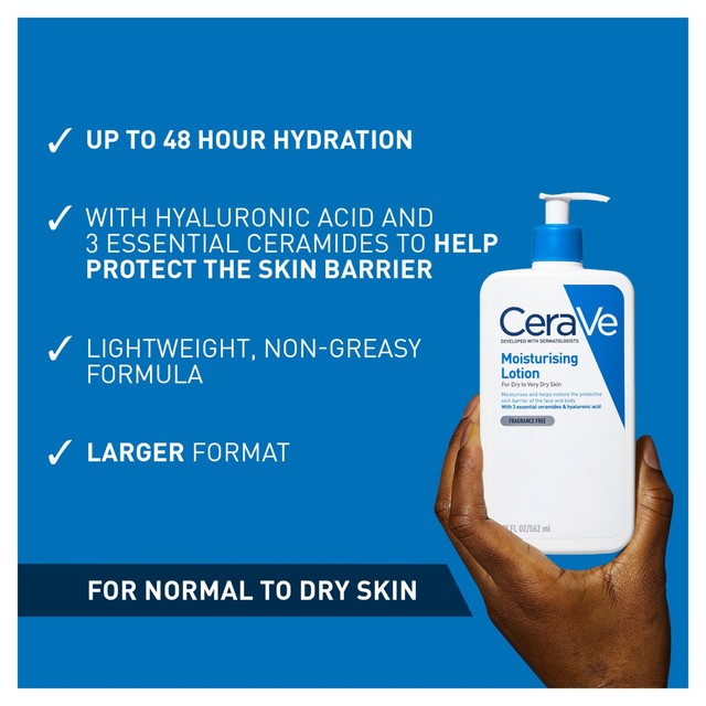 CeraVe Moisturising Lotion 236ml - British product