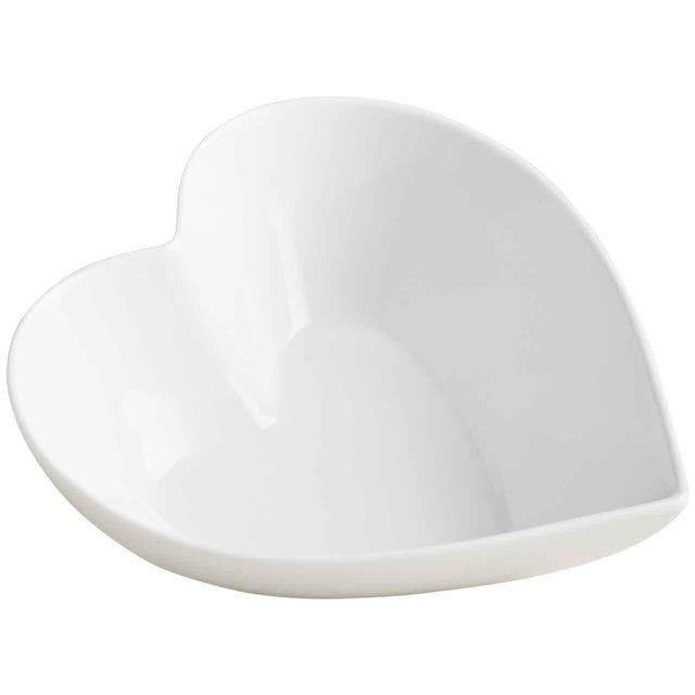 M&S small white heart serving bowl, imported from the UK