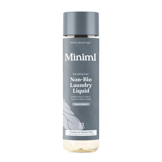 Miniml fresh linen laundry liquid 1L, imported from the UK