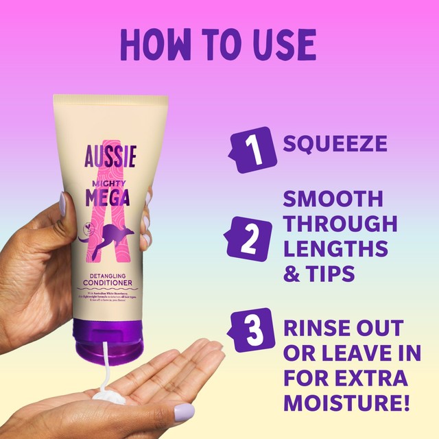 Aussie Mega Travel hair conditioner 100ml - British product