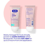 E45 Itch Relief Gel 100ml for dry skin, UK version