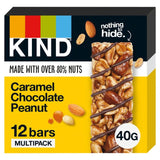 KIND Caramel Peanut Bars 12 pack - British product