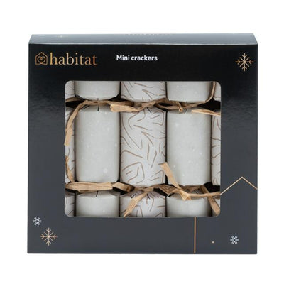 Sainsburys Set of 10 Mini Christmas Crackers with Star Design- Buy online at McGrocer
