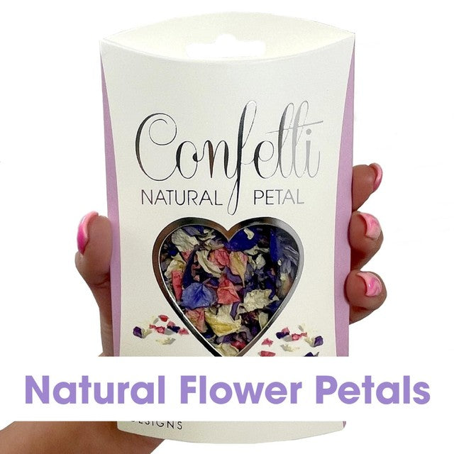 Deva Designs Natural Petal Confetti 100ml, imported from the UK