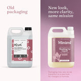 Miniml washing up liquid Rhubarb & Lemon 5L, imported from the UK