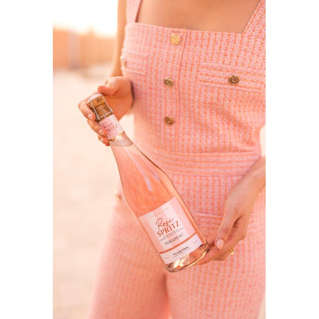 Mirabeau Rosé Spritz Raspberry and Orange Blossom 75cl, imported from the UK