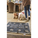 Phoenix pet doormat Please wipe your paws 50x75cm, imported from the UK