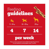 Pedigree Rodeo Beef Dog Treats 126g, imported from the UK