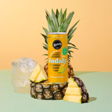 Remedy Sodaly Pineapple soft drink can, UK version