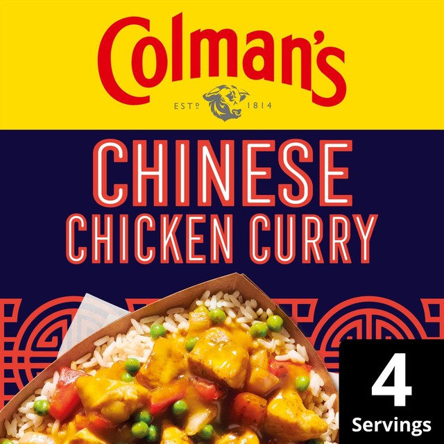 Colman's Chinese chicken curry seasoning mix 47g - British product