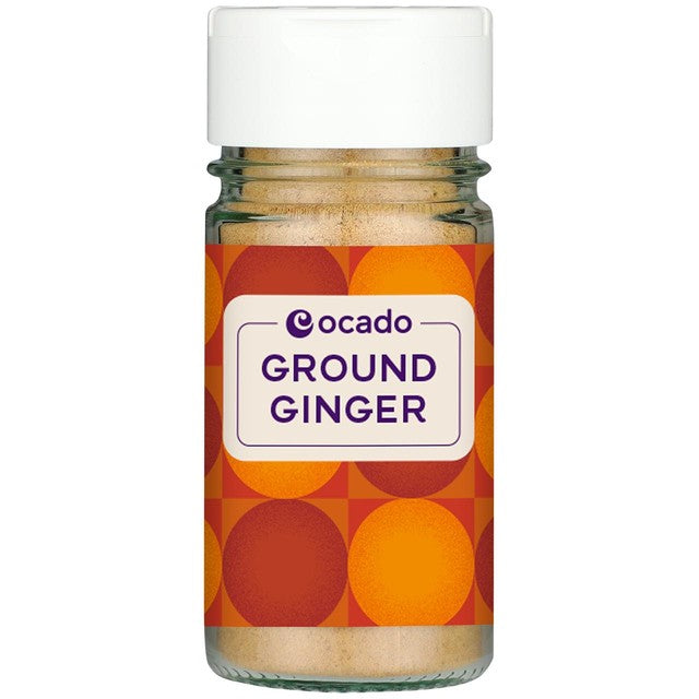 Ocado ground ginger spice 35g, imported from the UK