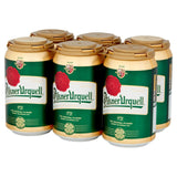 Pilsner Urquell pilsner lager beer 6 x 330ml cans, imported from the UK