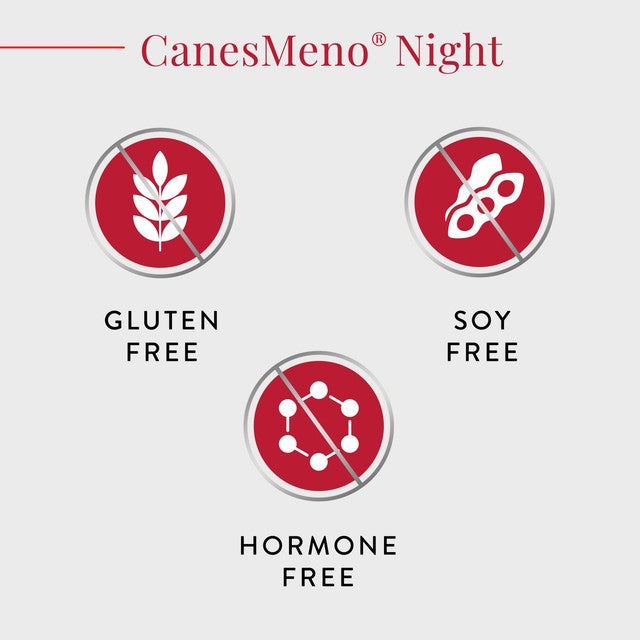 Canesten menopause support night supplement tablets (British brand)
