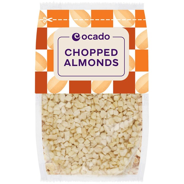 Ocado chopped almonds 100g, imported from the UK