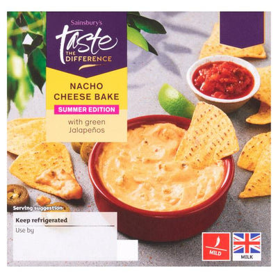 Sainsburys Sainsburys Nacho Cheese Bake Summer Edition Taste the Difference 150g- Buy online at McGrocer
